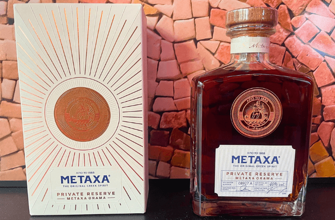 METAXA PRIVATE RESERVE BRANDY 0.7L + PACKAGING